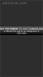 Mobile Screenshot of addclick.com