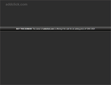 Tablet Screenshot of addclick.com